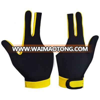 Best Quality Neoprene 3 Finger Billiard Pool Snooker Gloves